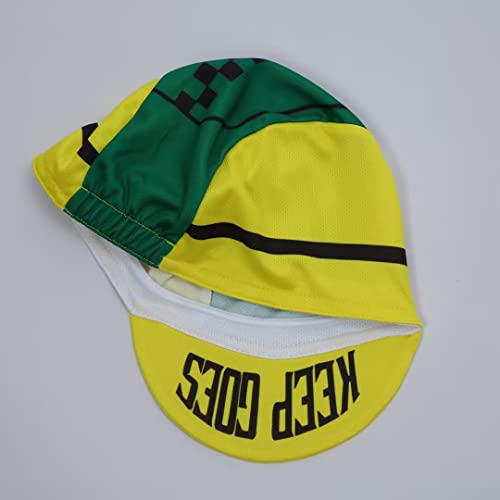 Man's Cycling Cap - Polyester Road Cycling Hat-Under Helmet - Cycling Helmet Liner Breathable&Sweat Uptake - color: Ccn