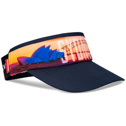 Headsweats Run the World Collection Supervisor - color: Navy/Sydney