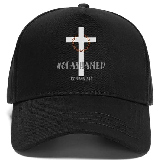 Baseball Cap for Women Curved Visor Snapback Hats for Men Cotton Unisex Breathable Baseball Hat for Hiking Running - color: Thorns Cross
