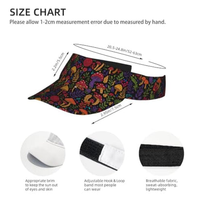 Leopard Print Sunscreen Visor Cap Adjustable Empty Top Athletic Beach Hat - color: 7