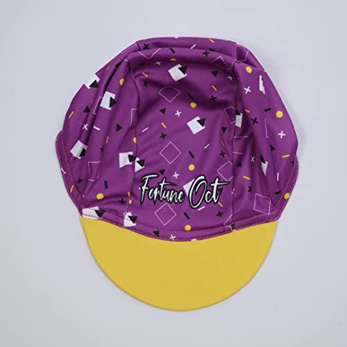 Funny Cycling Cap - Polyester Cartoon Cycling Hat-Under Helmet - Cycling Helmet Liner Breathable&Sweat Uptake - color: A