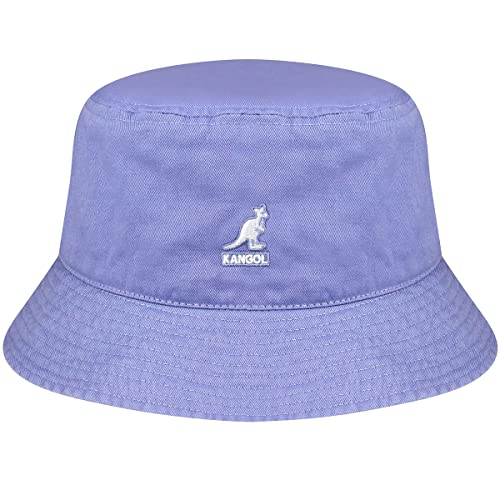 Kangol Washed Bucket Hat Lemon Sorbet - color: Iced Lilac, size: Small
