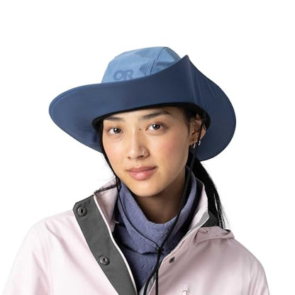 Outdoor Research Seattle Rain Hat - color: Ascent Blue/Skyline, size: Large