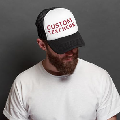 10 Pack of Blank Trucker Hat Bulk Men and Women Hats Bulk DIY Graffiti Mesh Hat Hot Stamping Hats - color: Violet White