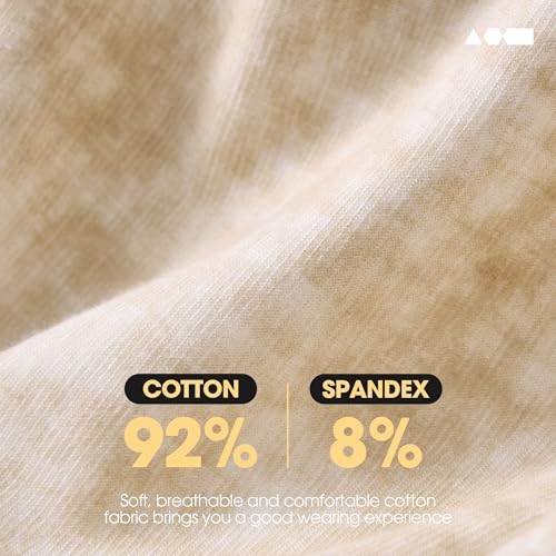 2Pcs Slouchy Beanie for Men Women Lightweight Breathable Hair Liner - color: Khaki + Khaki