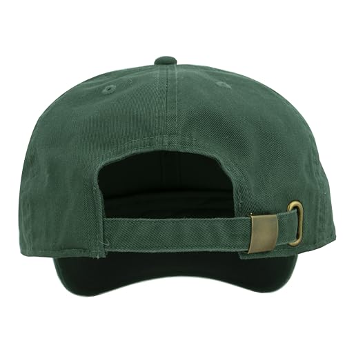 Gelante Baseball Cap Dad Hat 100% Cotton Polo Style Plain Blank Adjustable Size. - color: Dark Green
