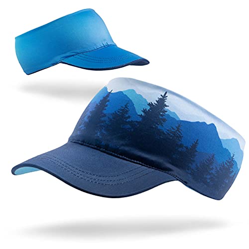 Gone For a Run Running Visor - Comfort Performance - One Size Fits Most - color: Mountain Call