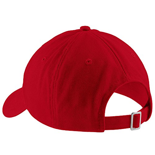 Trendy Apparel Shop It is What It is Embroidered Cap Premium Cotton Dad Hat - color: Red