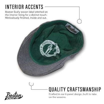 Boston Scally The Dubliner, 6 Panel - color: Blarney Stone, size: X-Small