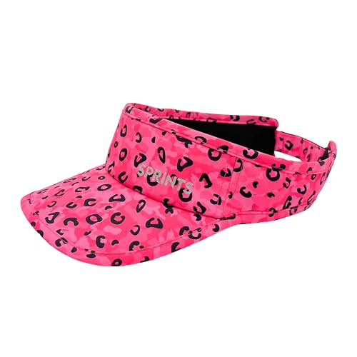 Sprints Performance Running Visor - color: Jag Camo Fuchsia, size: One Size