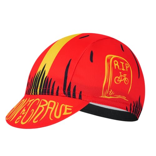 Cycling Cap for Man and Woman Cycling Hat Under Helmet-Polyester Breathable Sweat Absorbent - color: Go-17