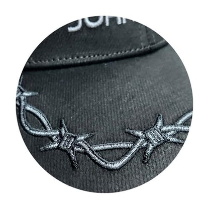 John Deere Farm State Pride Contrast Mesh Back Core Baseball Cap - color: Black