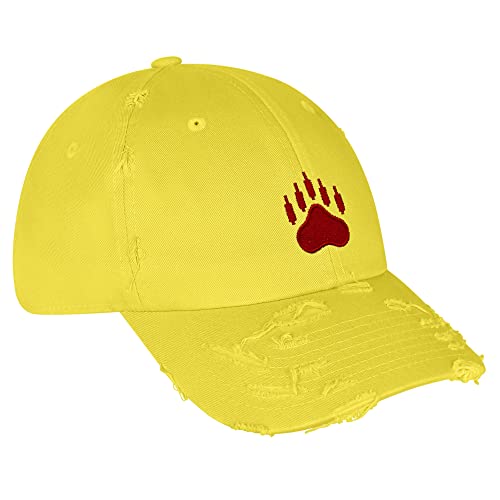 JPAK Bears Vintage Dad Hat Embroidered Cap NASDAQ Symbol Stocks - color: Yellow