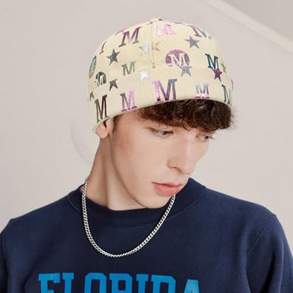 Dome Brimless Hats for Women Men Sailor Docker Beanie Cap Rolled Cuff Visorless Caps