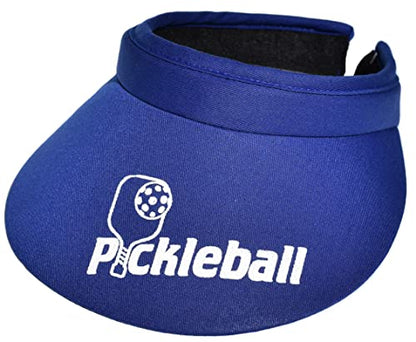 Cushees.com™ Slip-On Visor [733 Pickleball] - color: Royal Blue