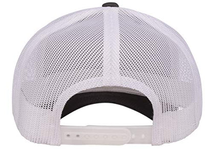 Yupoong Yp Classics Retro Trucker Cap - color: Black/White, size: One Size, style: Single