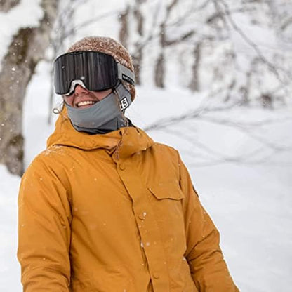 BLACKSTRAP Expedition Hood Balaclava Face Mask – Dual Layer, Breathable, Moisture-Wicking, and Helmet-Compatible - color: Bright Orange