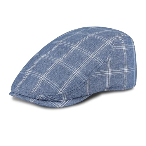 Dockers Men's Ivy Newsboy Hat - color: Blue, size: Small-Medium