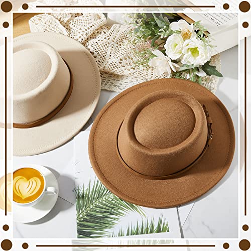 Hercicy Wool Fedora Hat for Women - color: Beige, Khaki, Camel, Black