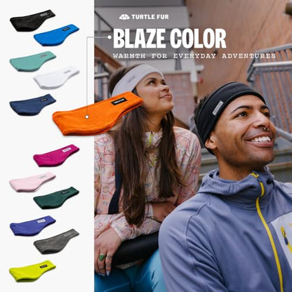 Turtle Fur Bang Band - Warm Headbands for Men and Women - color: Blaze