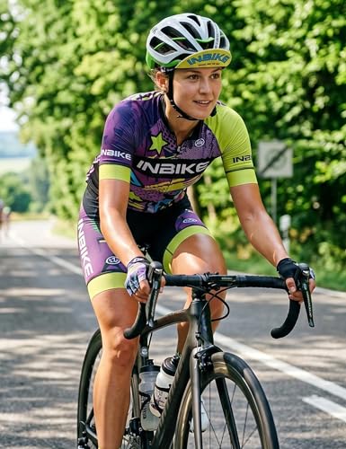 INBIKE Cycling Cap Quick-Dry Breathable Sun Protection Bike Cap - color: Purple