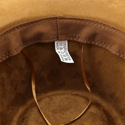 Lifup Western Cowboy Hat for Women Men Cowgirl Fedora Hat - color: Dark Green