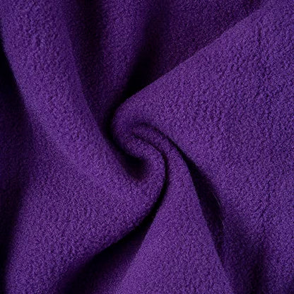 REDESS Winter Windproof Hat, Unisex Children Heavyweight Balaclava, Ski Mask with Thick Warm Fleece Face Cover - color: Point Purple