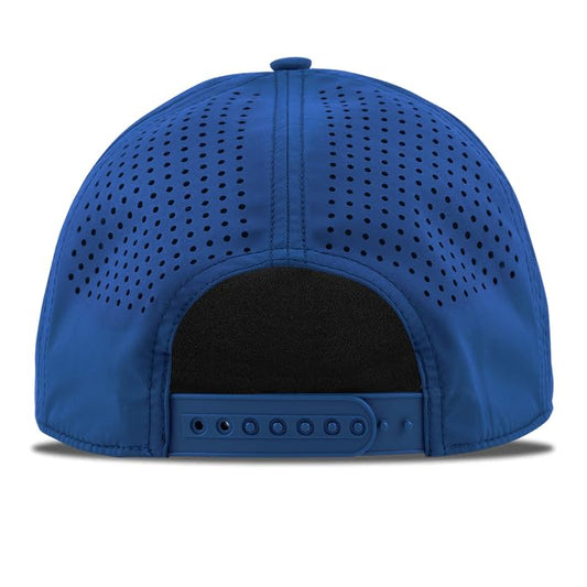 Branded Bills Bare Curved 5 Panel Rope Hat for Men - color: Royal Blue