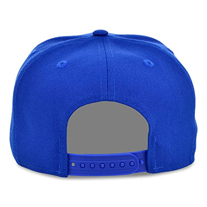 Lids Blank Dime Adjustable Snapback Hat - color: Royal Blue