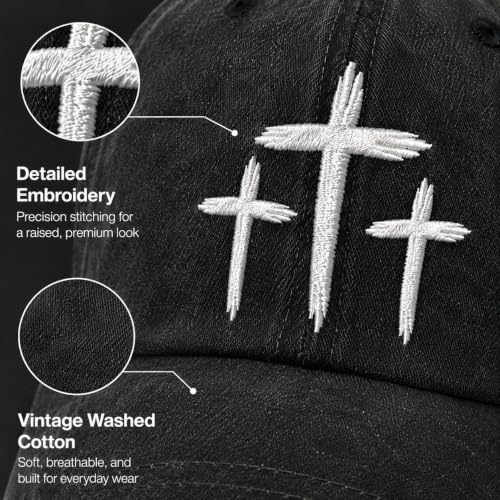 Man of God Husband Dad Embroidered Hat Camping Caps for Women - color: I Love Jesus 18