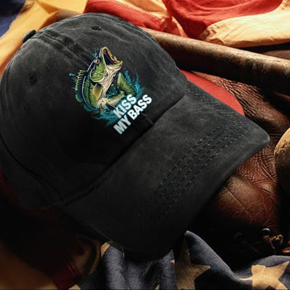Fishing Adjustable Cotton Baseball Cap, Funny Trucker Hat Gift for Men Women Grandpa Dad Fishing Lover Fisherman - color: C
