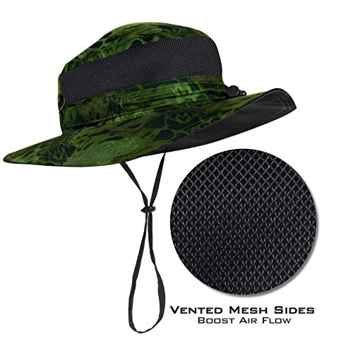 KastKing Sol Armis UPF 50 Boonie Hat for Sun Protection,Men Women - color: Ambush