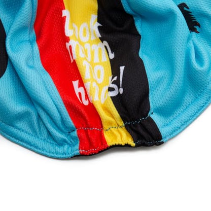 Cycling Cap for Man and Woman-Cycling Hat Under Helmet-Polyester Breathable Sweat Absorbent - color: Acou21