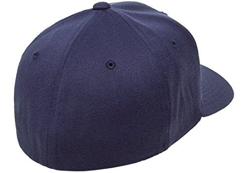Flexfit Men's Wool Blend Athletic Hat - color: Navy, size: 6 7/8-7 1/4