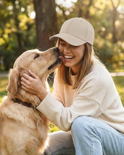 Zylioo XXL Fitted Hats for Men Big Heads, Closed Back Baseball Cap Cotton - color: Beige, size: Large