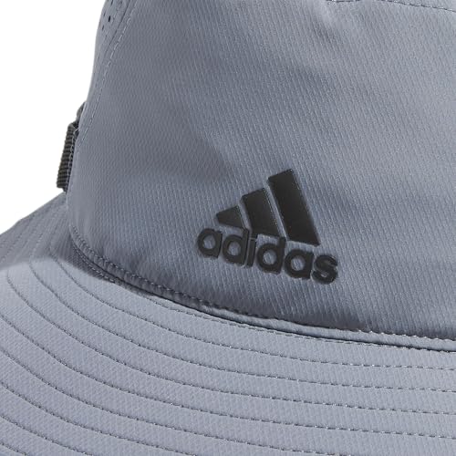 adidas Men's Victory Bucket Hat Boonie - color: Grey/Black/4, size: Small-Medium