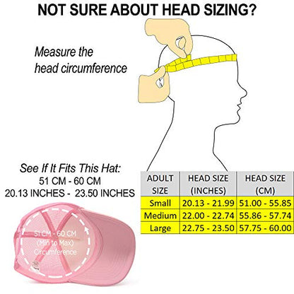 DALIX Solid Blank Trucker Hats Caps 2 Pack - color: Light Pink