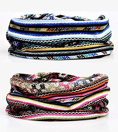 XYIYI Womens Chemo Headwear Hats Cotton Slouchy Beanie Cap Scarf - color: Stripe