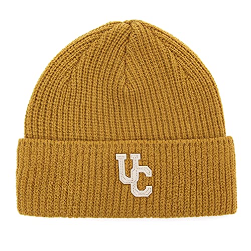UNDERCONTROL Flexible Fit Logo Embroidery Unisex Fall Winter Thin Long Acryl Trawler Beanie Knit Slouchy Skull Ski Hat Korea - color: Flex Mustard