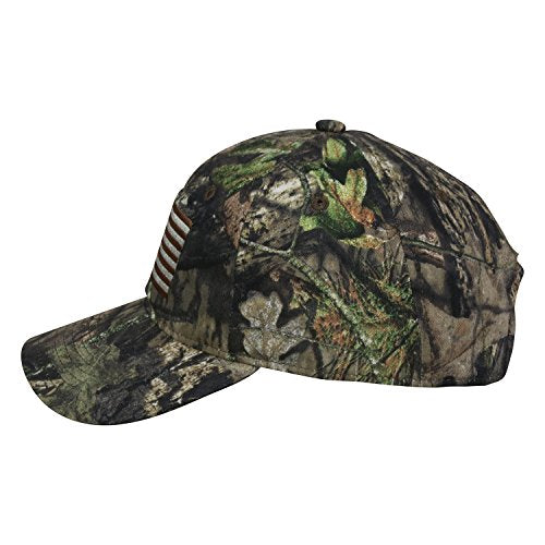 Outdoor Cap Men's Camouflage Americana Cap, One Size - color: Mossy Oak Country Mini