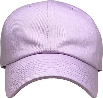 KBETHOS® Classic Washed Cotton Baseball Cap - color: Lavender