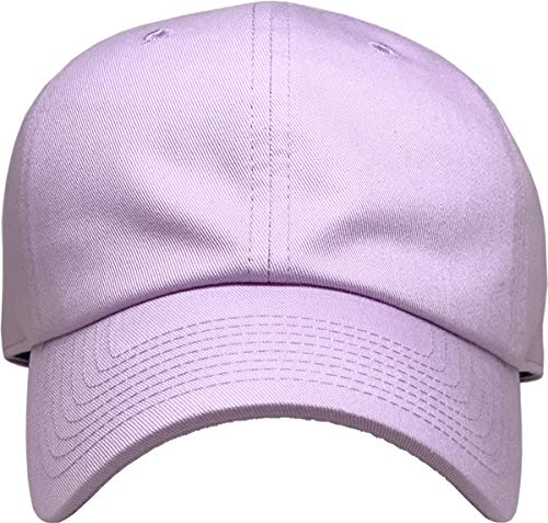 KBETHOS® Classic Washed Cotton Baseball Cap - color: Lavender