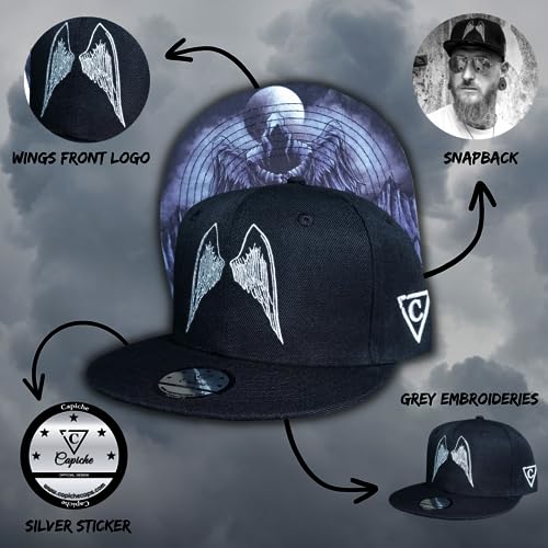 Capiche [99+ Variations] Special Series Snapback Cap - One Size Unisex Men - color: Grim Sb