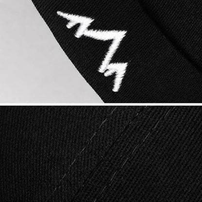 Outdoor Brimless Hat for Men Women, Adjustable Rolled Cuff Skull Cap - color: 2#black