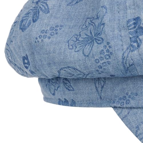Lipodo Mixed Flowers Newsboy Cap Cotton Floral Unisex Spring Summer - size: 7 1/8