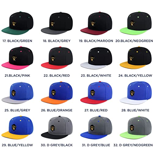 Smoking Monkey Hip-Hop Snapback Hat Embroidered Baseball Cap Wild Animal Funny - color: 05. Purple