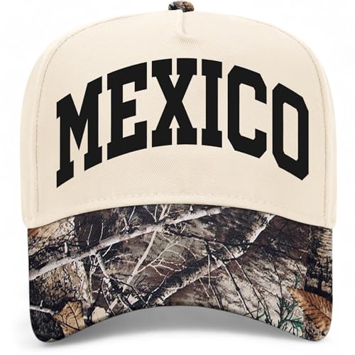 Mexico Collegiate Hat - color: Tree Camo/Natural