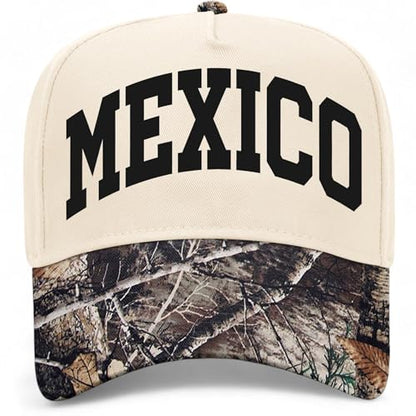 Mexico Collegiate Hat - color: Tree Camo/Natural