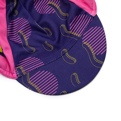 Cycling Cap with Sun Visor, Lightweight Polyester Bike Hat for Men & Women - color: Ck35