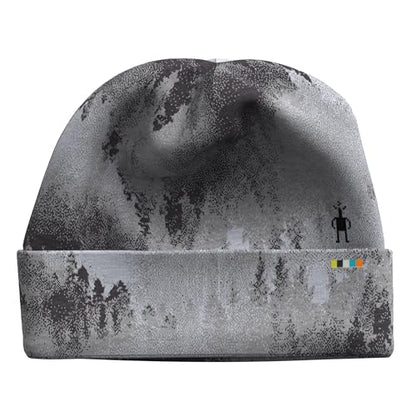 SmartWool Unisex Adult Thermal Merino Reversible Cuffed Beanie - color: Charcoal Foggy Pines